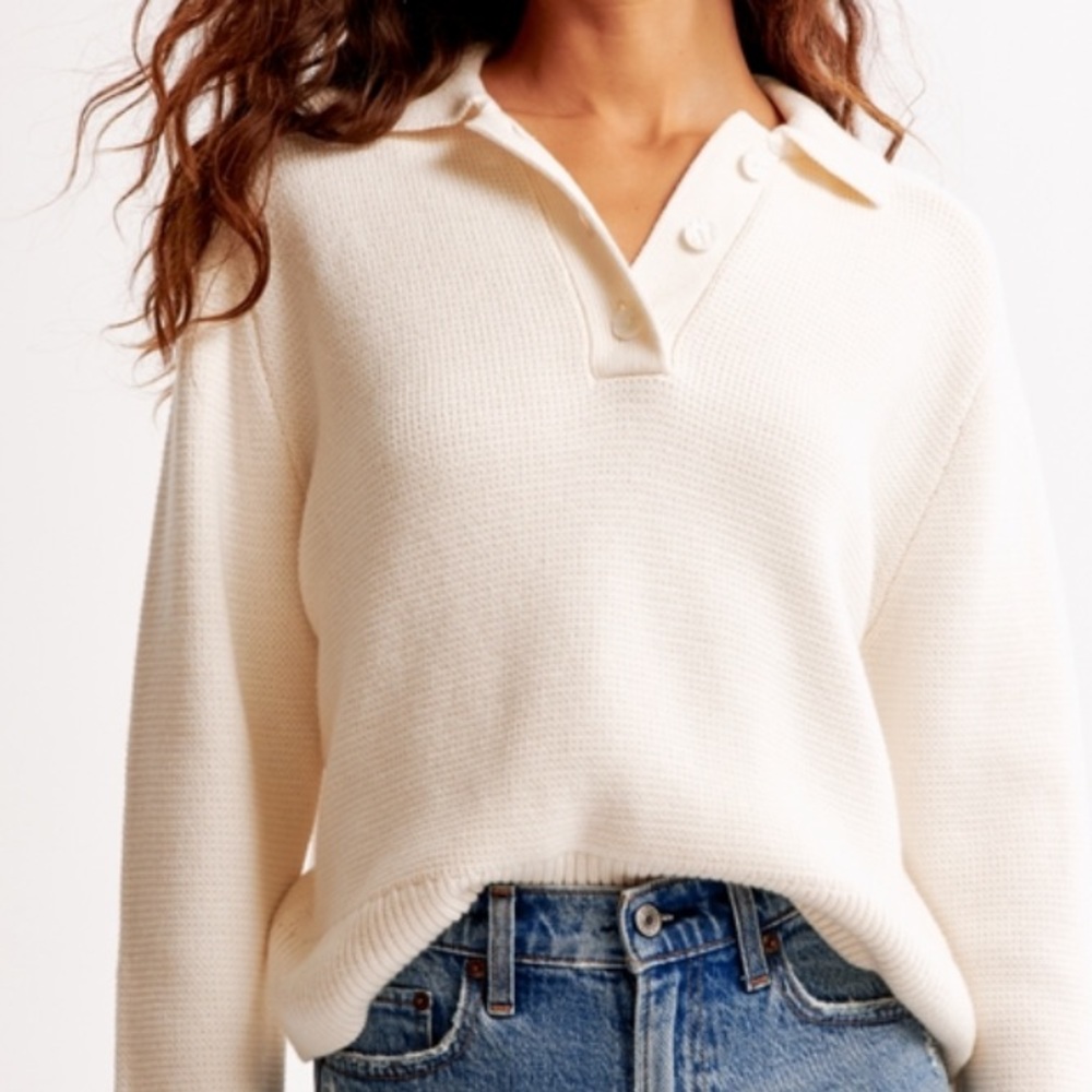 LOOKING FOR / ISO / In Search Of A&F Sweater Polo - Picture 2 of 3